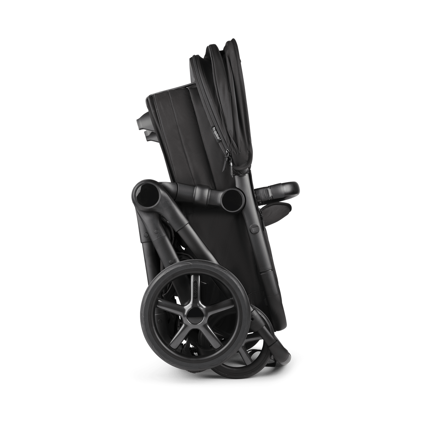 Bugaboo Fox 5 (Coral Slide PRO) Travel System - Noir Limited Edition, Black Moonlight