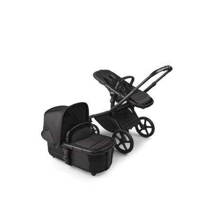 Bugaboo Fox 5 (Cloud G) Travel System, Noir Limited Edition - Black Moonlight