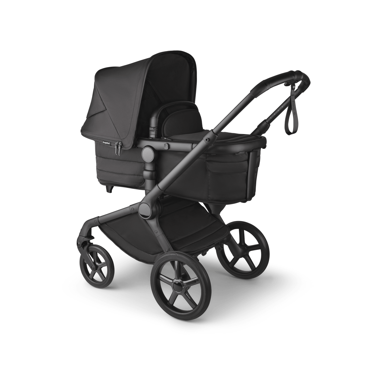 Bugaboo Fox 5 (Cloud G) Travel System, Noir Limited Edition - Black Moonlight