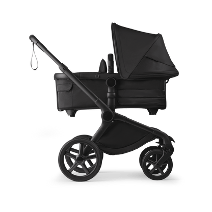 Bugaboo Fox 5 (Pebble Slide PRO) Travel System - Noir Limited Edition, Black Moonlight