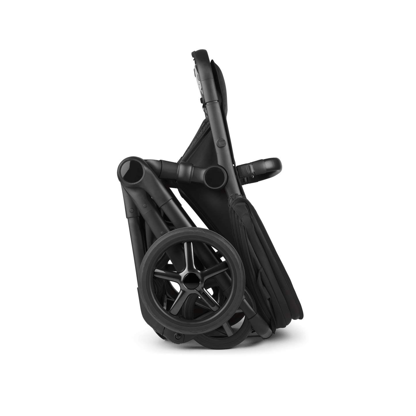 Bugaboo Fox 5 (Pebble Slide PRO) Travel System - Noir Limited Edition, Black Moonlight