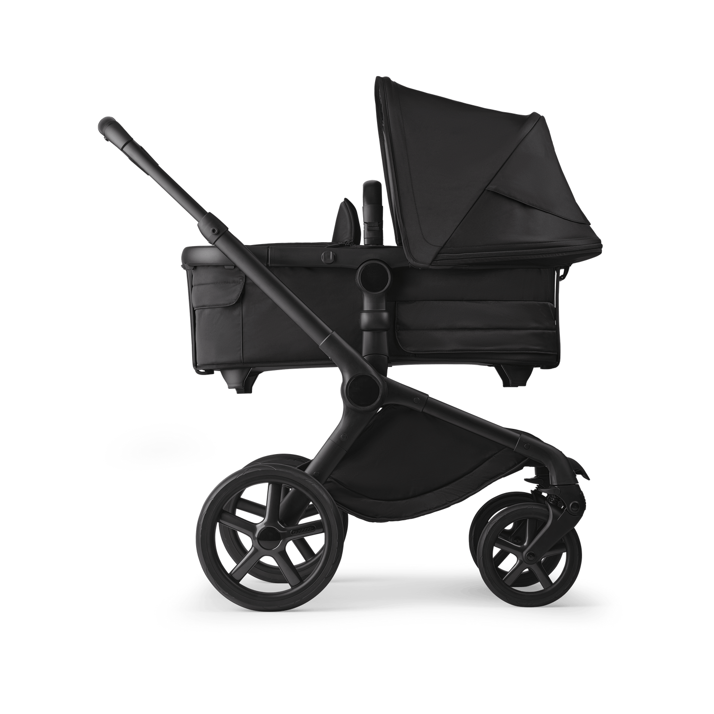 Bugaboo Fox 5 (Cloud G) Travel System, Noir Limited Edition - Black Moonlight