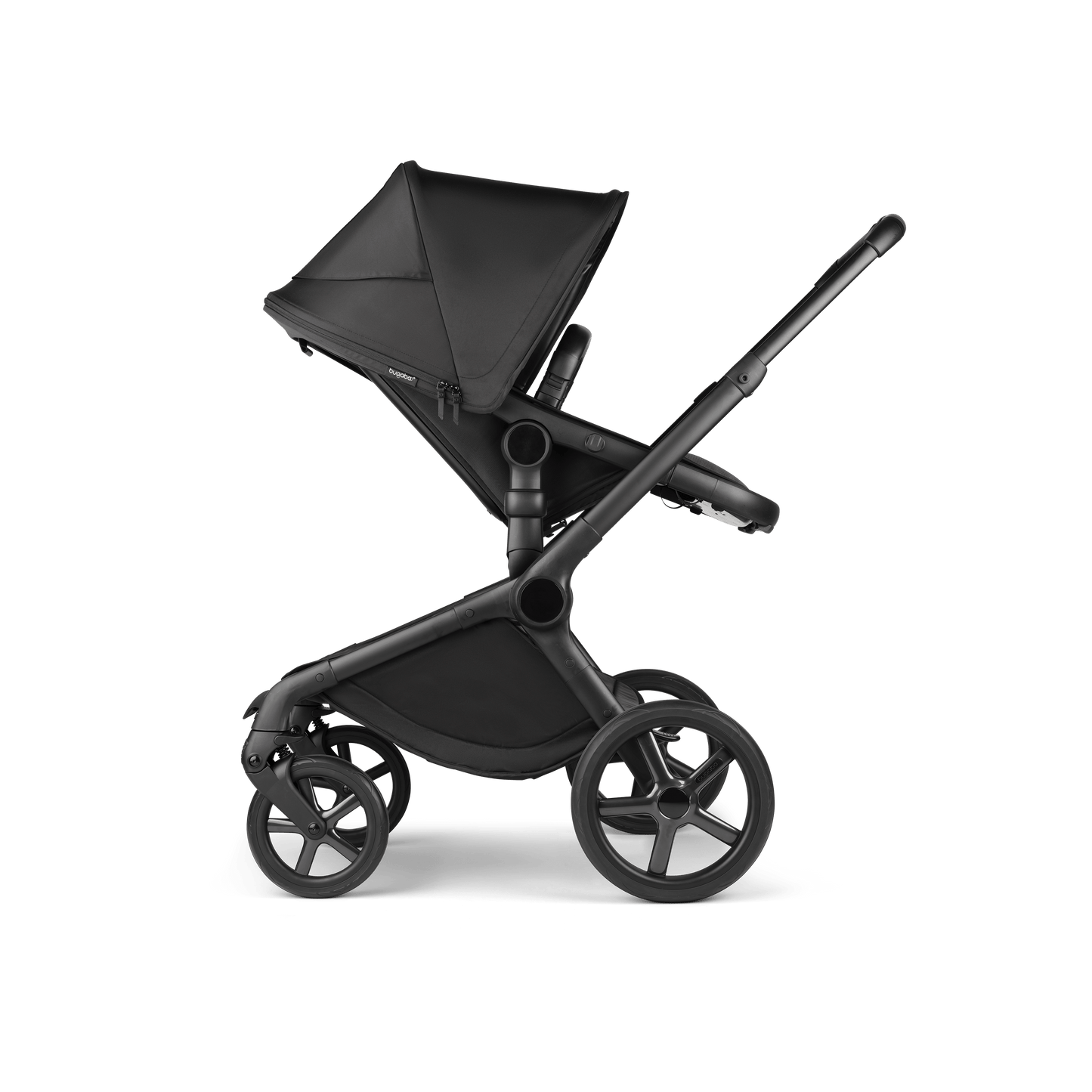 Bugaboo Fox 5 (Cloud G) Travel System, Noir Limited Edition - Black Moonlight
