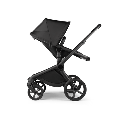 Bugaboo Fox 5 (Coral Slide PRO) Travel System - Noir Limited Edition, Black Moonlight