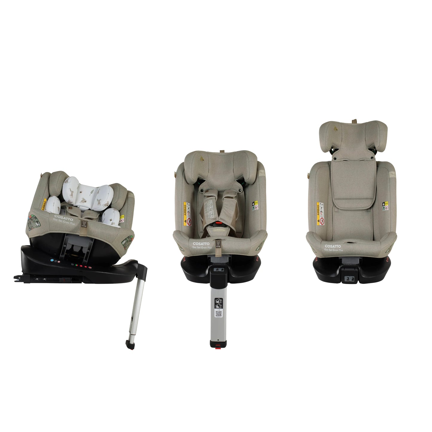 Cosatto Get Set Grow Plus i-Size 360 Car Seat - Hushmouse