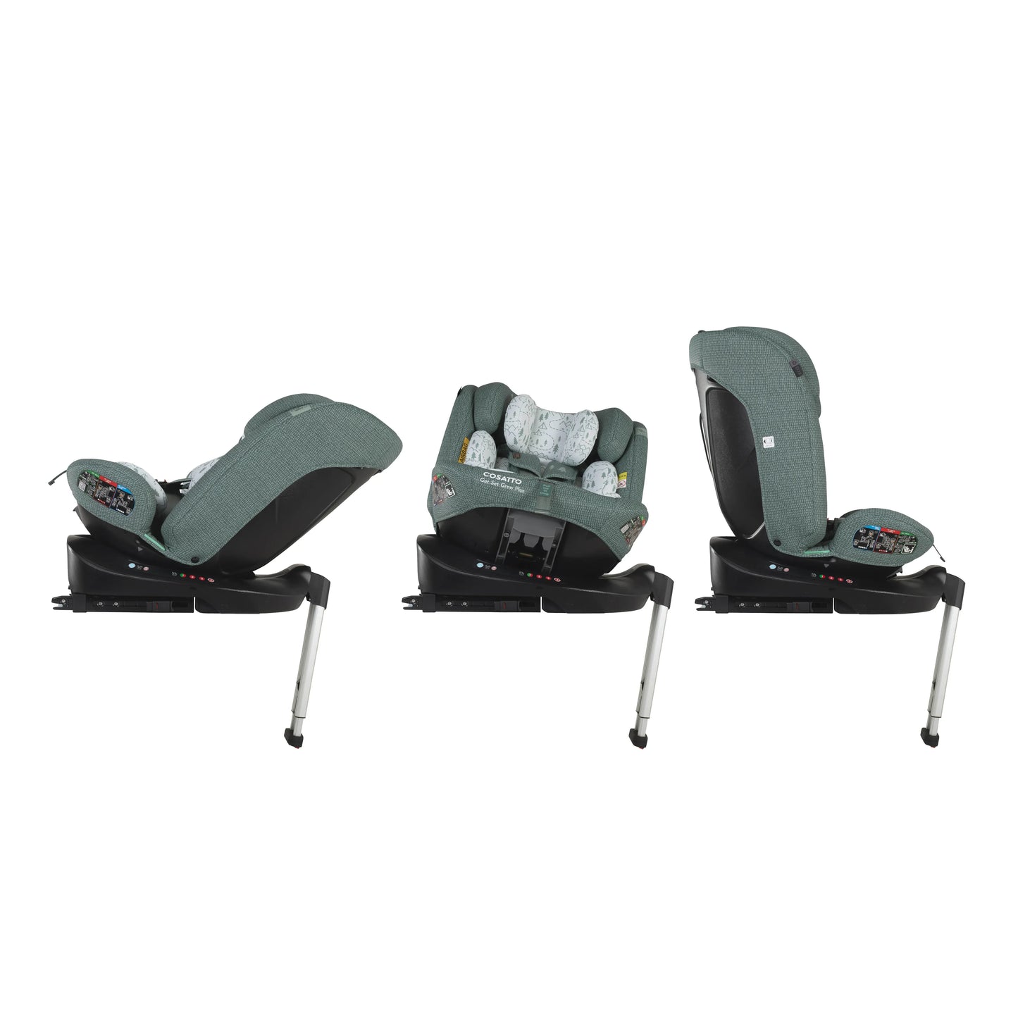 Cosatto Get Set Grow Plus i-Size 360 Car Seat - Tiny Treetops