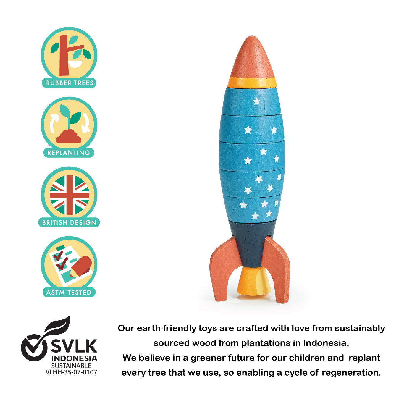 Stacking and Counting Rocket