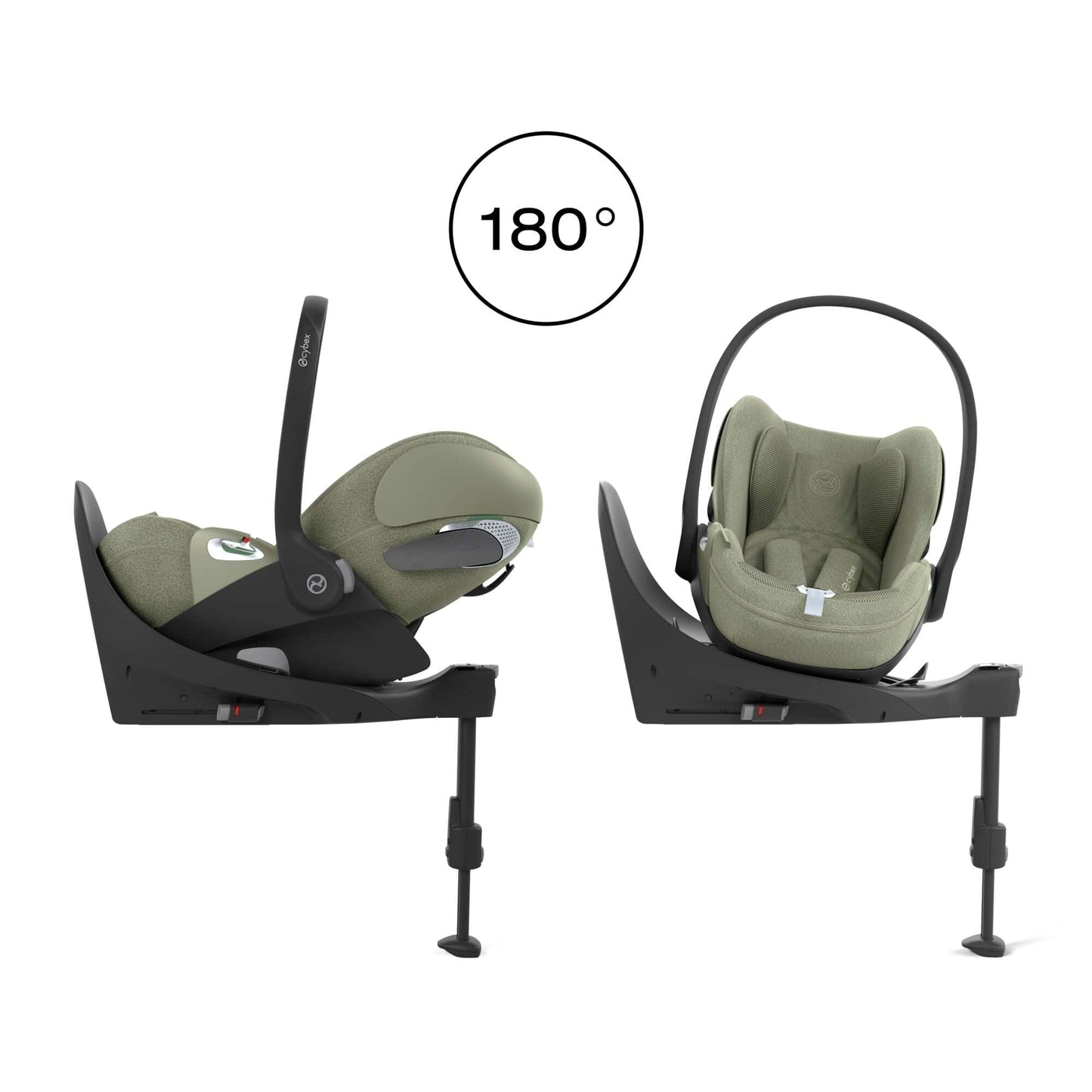 Cybex Cloud T i-Size PLUS Car Seat - Sage Green