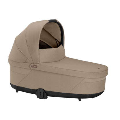 Cybex Balios S Lux Taupe Frame and Carrycot - Almond Beige