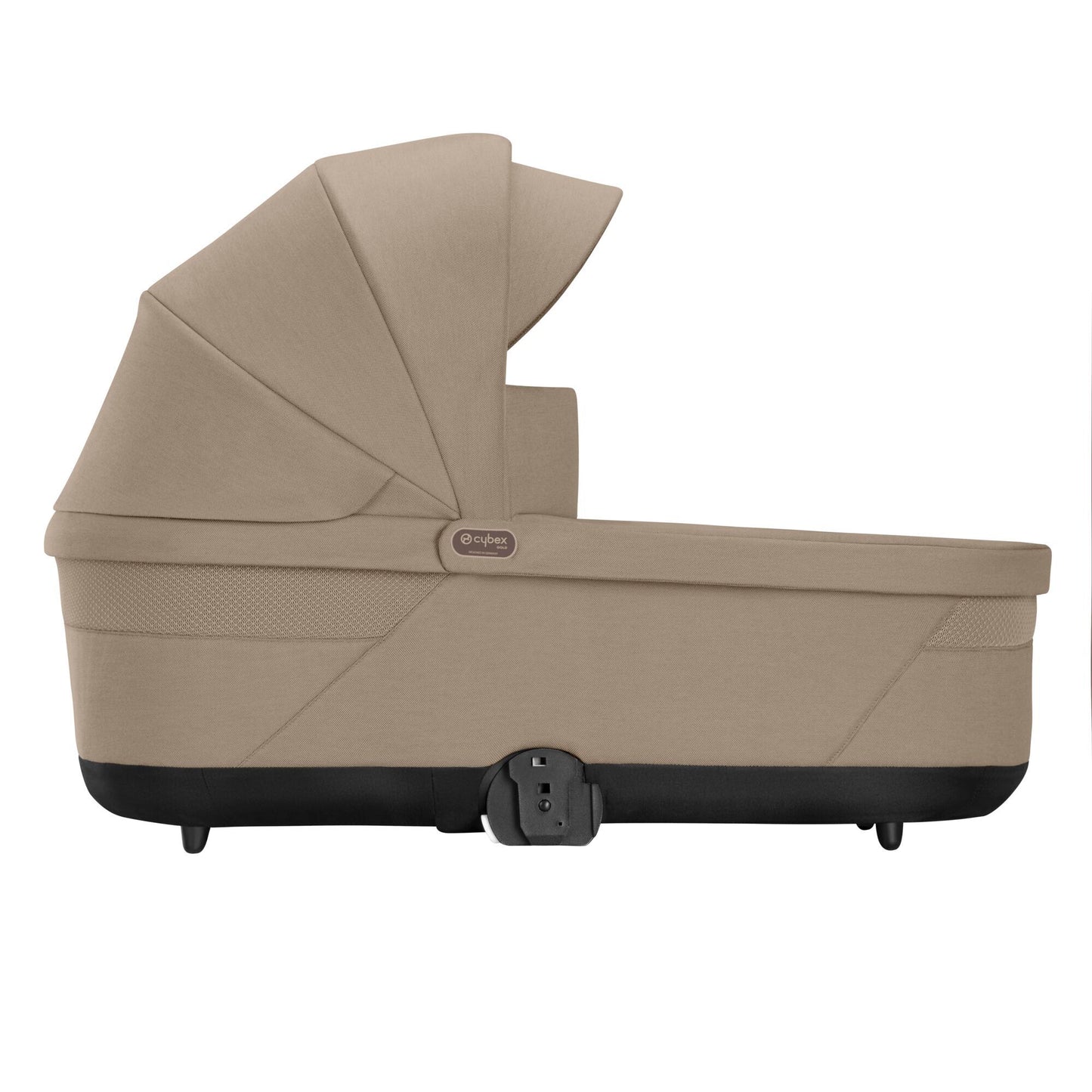 Cybex Balios S Lux Taupe Frame and Carrycot - Almond Beige