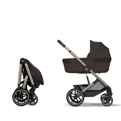 Cybex Balios S Lux (Cabriofix i-Size) Travel System - Chocolate Brown (2026)
