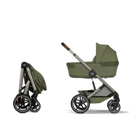 Cybex Balios S Lux (Cloud T) Travel System - Moss Green (2026)