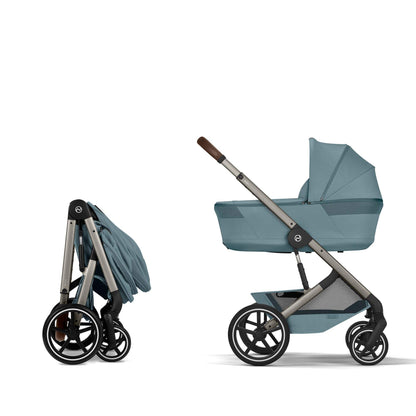 Cybex Balios S Lux (Pebble 360 PRO2) Travel System - Stormy Blue (2026)