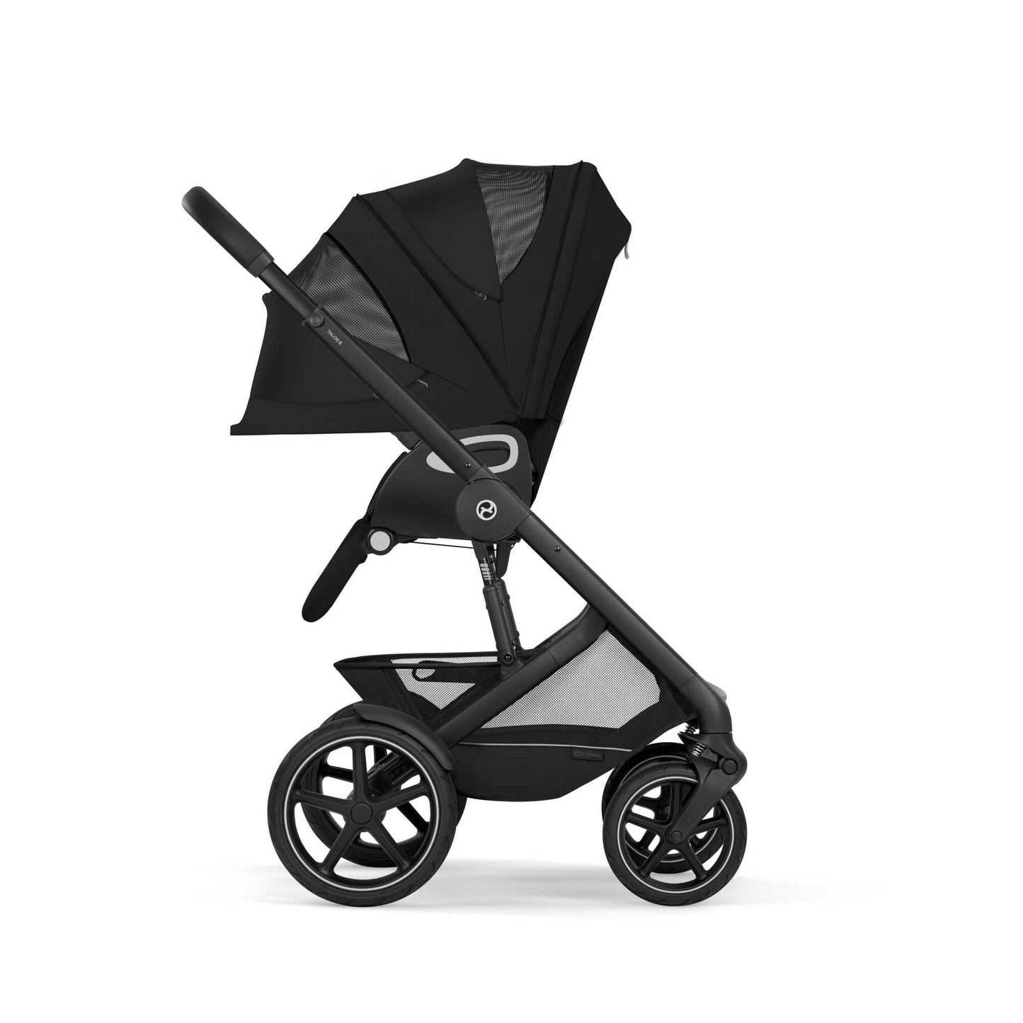 Cybex Talos S Lux & Fold Carrycot Accessory Bundle - Black/Moon Black (2026)