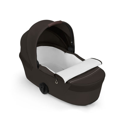 Cybex Talos S Lux & Fold Carrycot Accessory Bundle - Taupe/Chocolate Brown (2026)