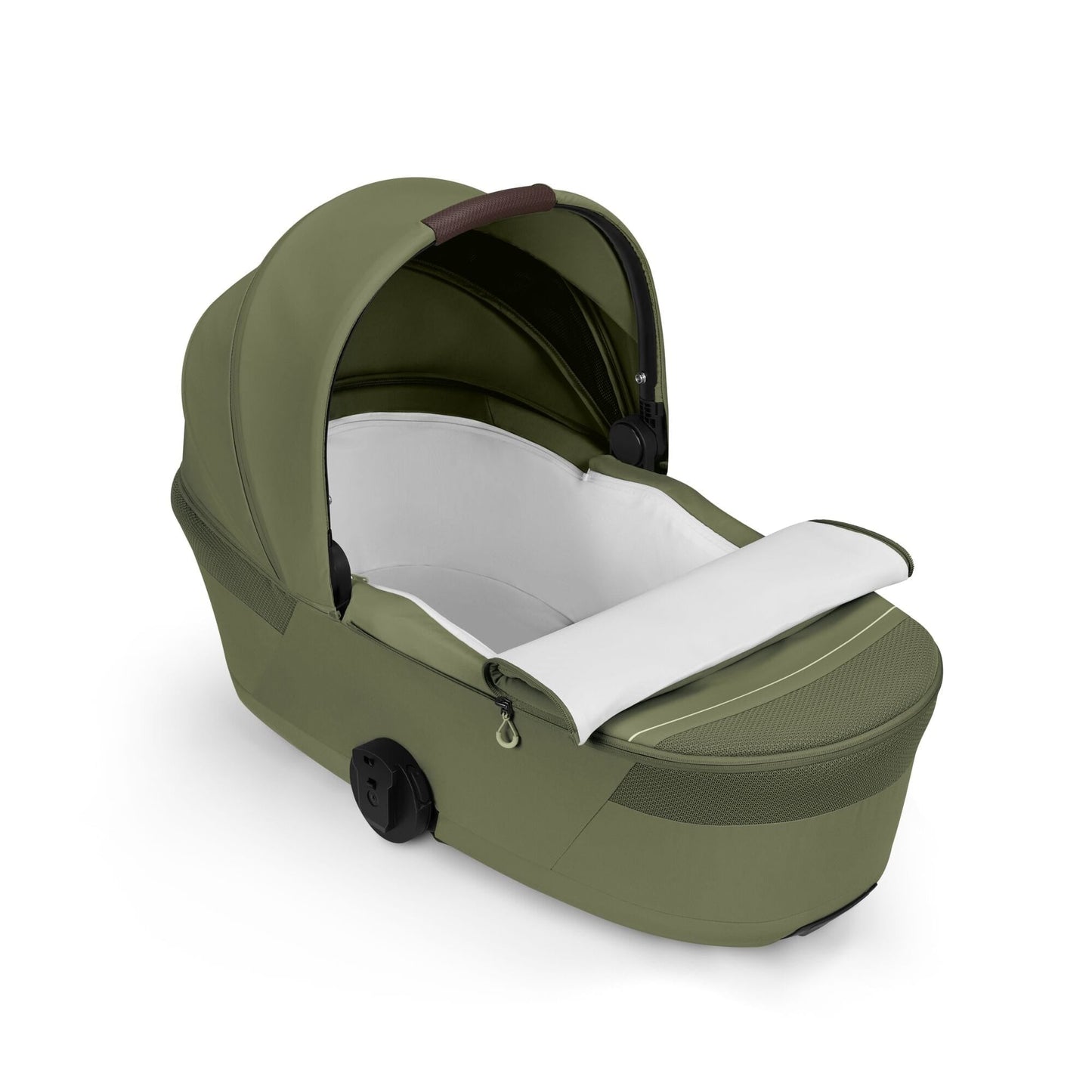 Cybex Talos S Lux & Fold Carrycot Accessory Bundle - Taupe/Moss Green (2026)