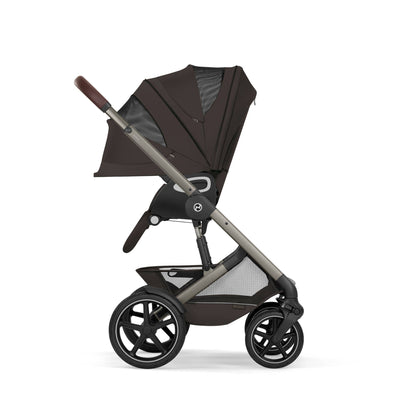 Cybex Talos S Lux with Fold Carrycot - Taupe/Chocolate Brown (2026)