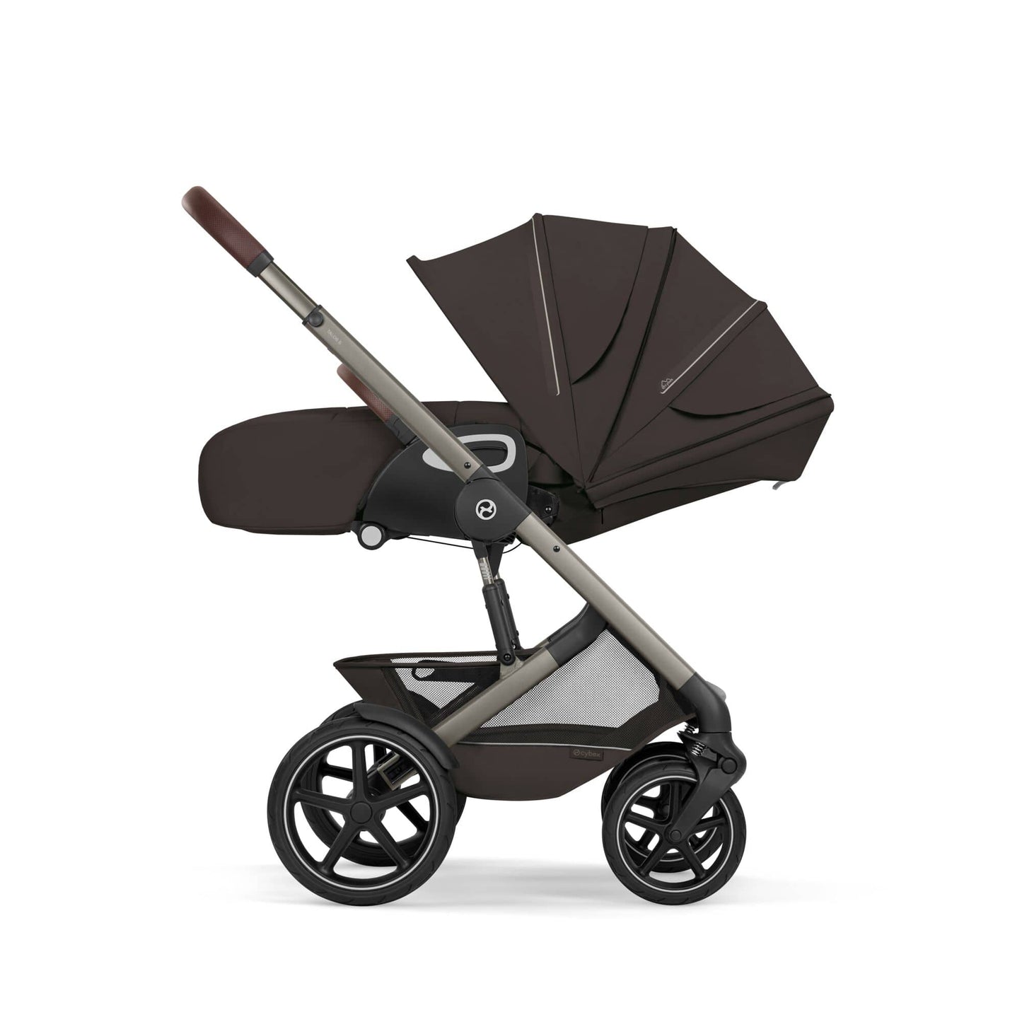 Cybex Talos S Lux (Cloud G3 Plus) Travel System - Taupe/Chocolate Brown (2026)