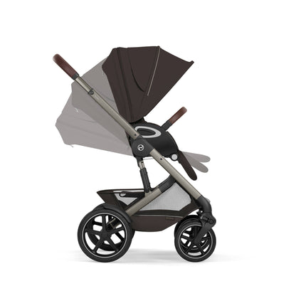 Cybex Talos S Lux (Cloud G3 Plus) Ultimate Travel System - Taupe/Chocolate Brown (2026)