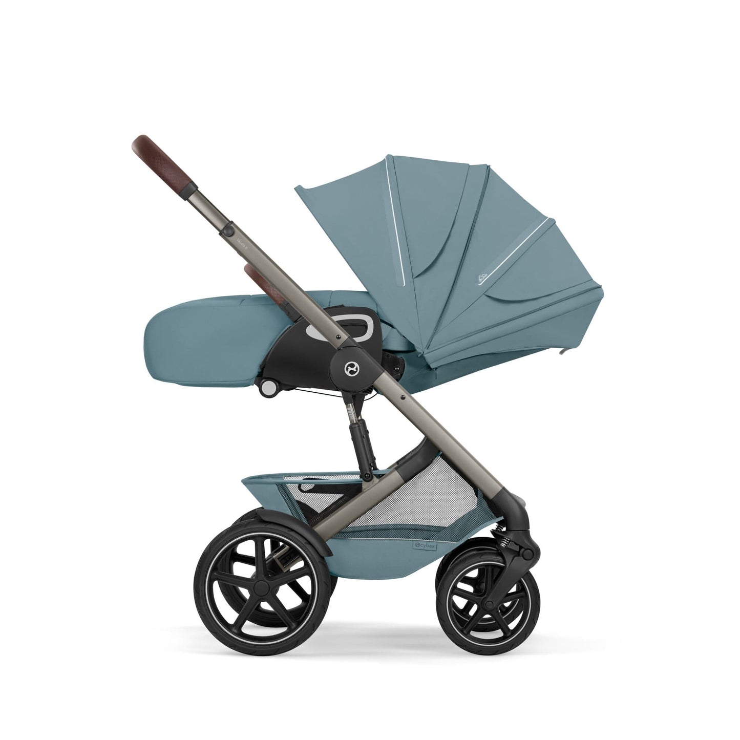 Cybex Talos S Lux (Cloud G3 Plus) Ultimate Travel System - Taupe/Stormy Blue (2026)