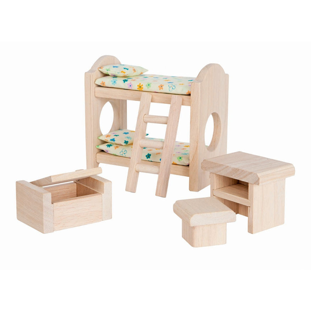 PlanToys Children Bedroom Classic Doll Furniture Set