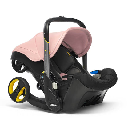 Doona+ Car Seat with Snap on Storage - Blush Pink