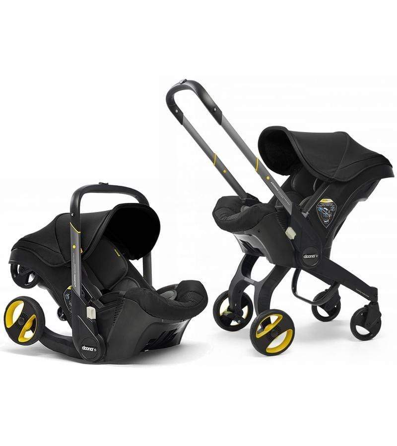 Doona+ Car Seat with Snap on Storage - Nitro Black