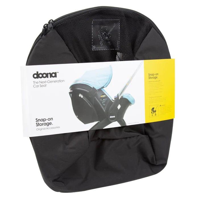 Doona+ Car Seat with Snap on Storage - Nitro Black