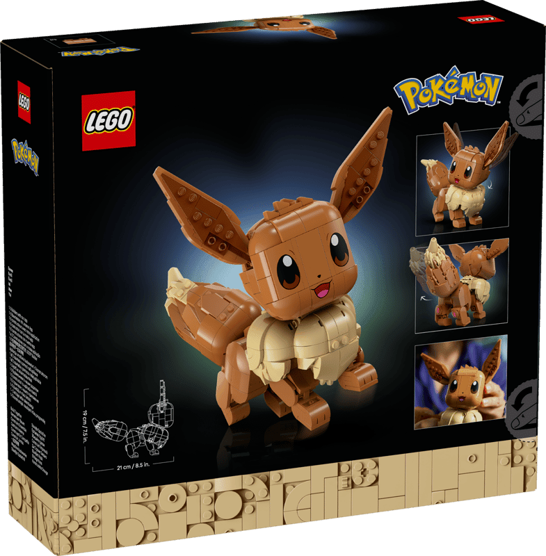 LEGO Pokémon Eevee Building Set 76962