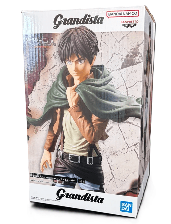 Banpresto Eren Yeager Attack On Titan Action Figure - Grandist 28 cm