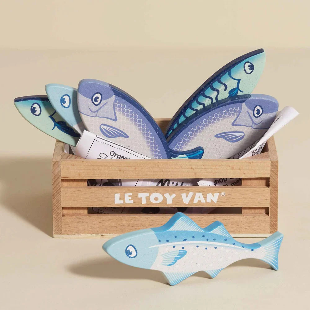 Le Toy Van Market Crate - Fresh Fish