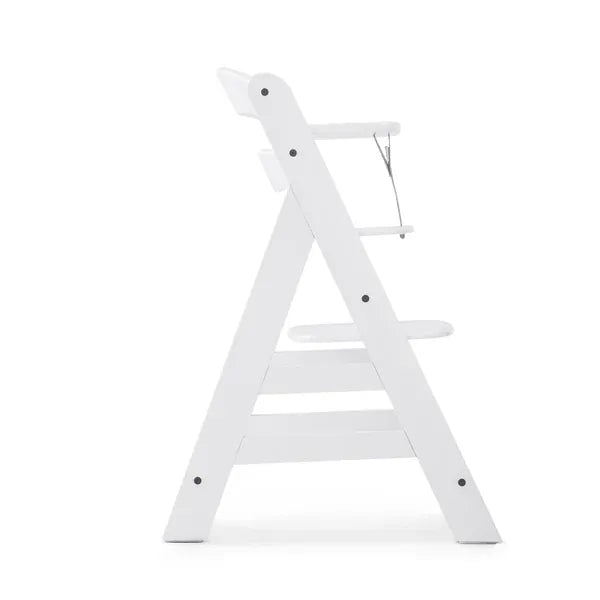 Hauck Alpha+ Wooden Highchair Bundle - White