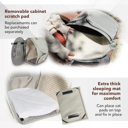 Ibiyaya Adventure Cat Carrier Backpack | Airline-Approved
