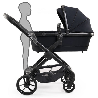 iCandy Peach 7, Pebble 360 PRO 2 Complete Travel System Bundle - Black Edition