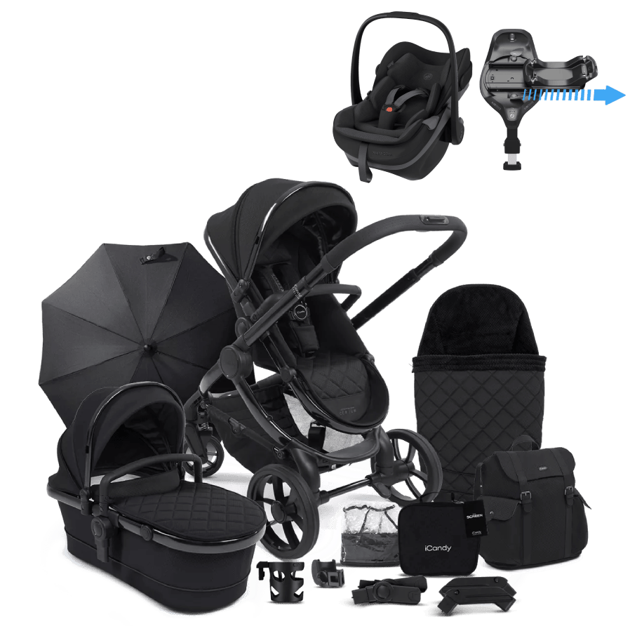 iCandy Peach 7 (Pebble Slide Pro) Travel System - Designer Collection, Cerium
