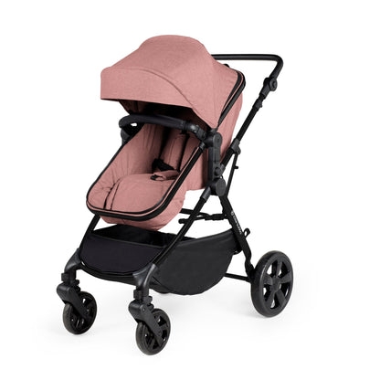 Ickle Bubba Comet 2 in 1 Plus Pushchair - Black / Dusky Pink / Black (Ex-Display)