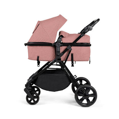 Ickle Bubba Comet 2 in 1 Plus Pushchair - Black / Dusky Pink / Black (Ex-Display)