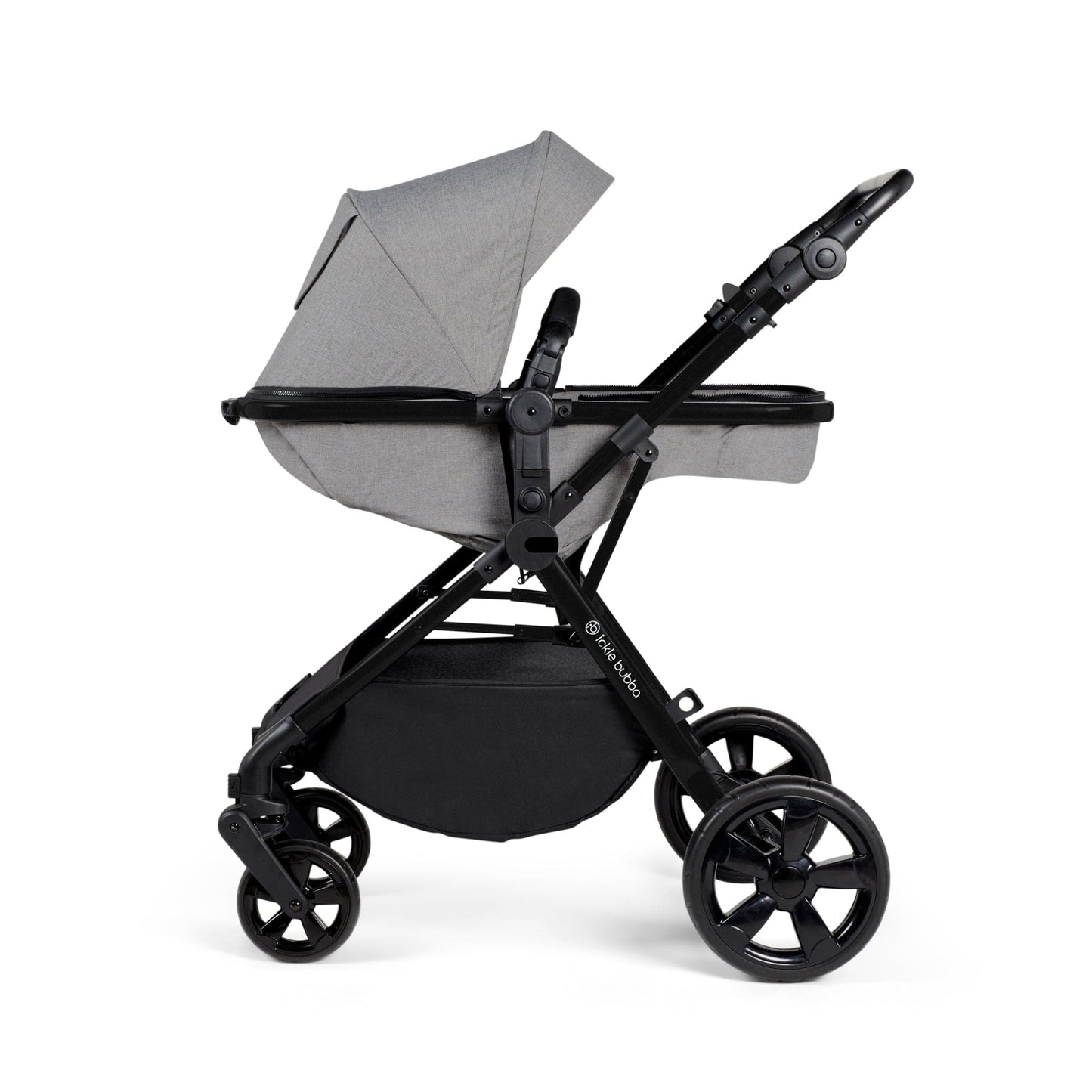 Ickle Bubba Comet 3-In-1 Travel System With Astral Car Seat - Black / Space Grey