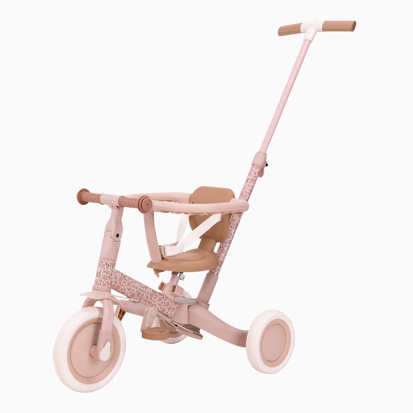 4-in-1 Kids Tricycle with Parent Handle - Adjustable