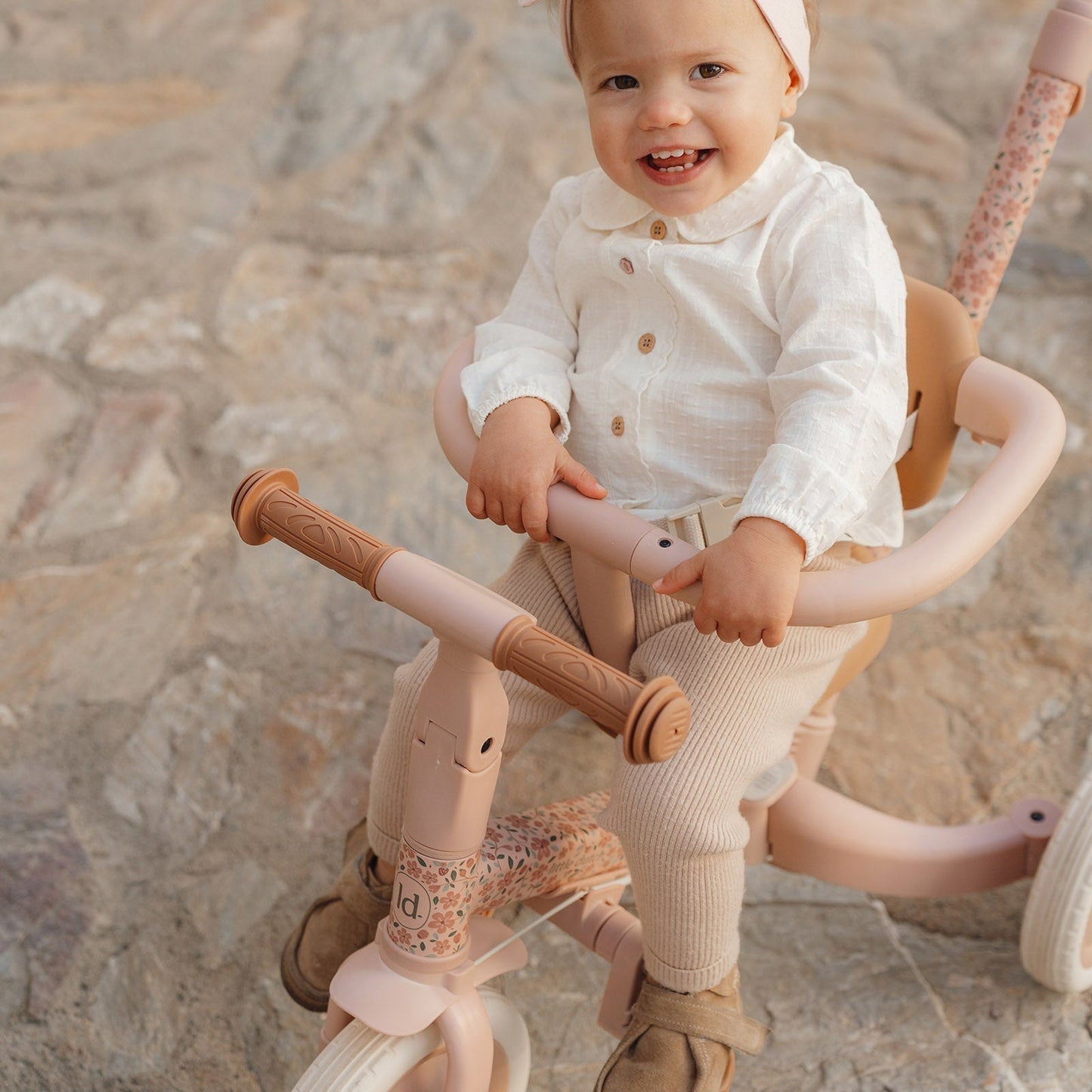 4-in-1 Kids Tricycle with Parent Handle - Adjustable