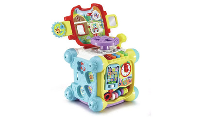 VTech Twist and Play Cube Interactive Activity Toy with Lights, Sounds & Learning Activities