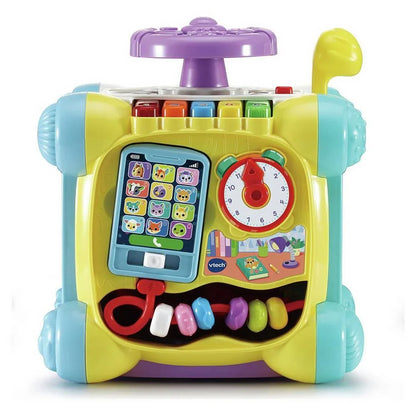 VTech Twist and Play Cube Interactive Activity Toy with Lights, Sounds & Learning Activities