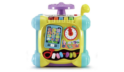 VTech Twist and Play Cube Interactive Activity Toy with Lights, Sounds & Learning Activities