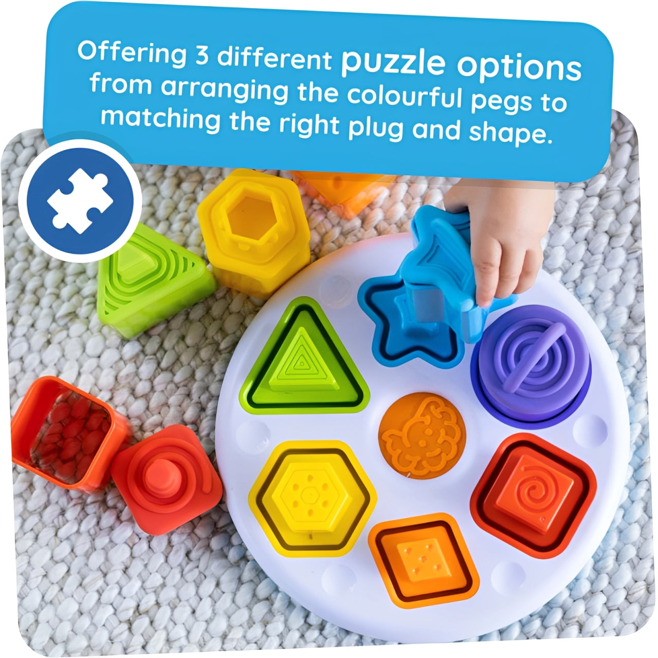 Toys Plugzy – Creative, Stackable Fun for Kids for 10+ Months !
