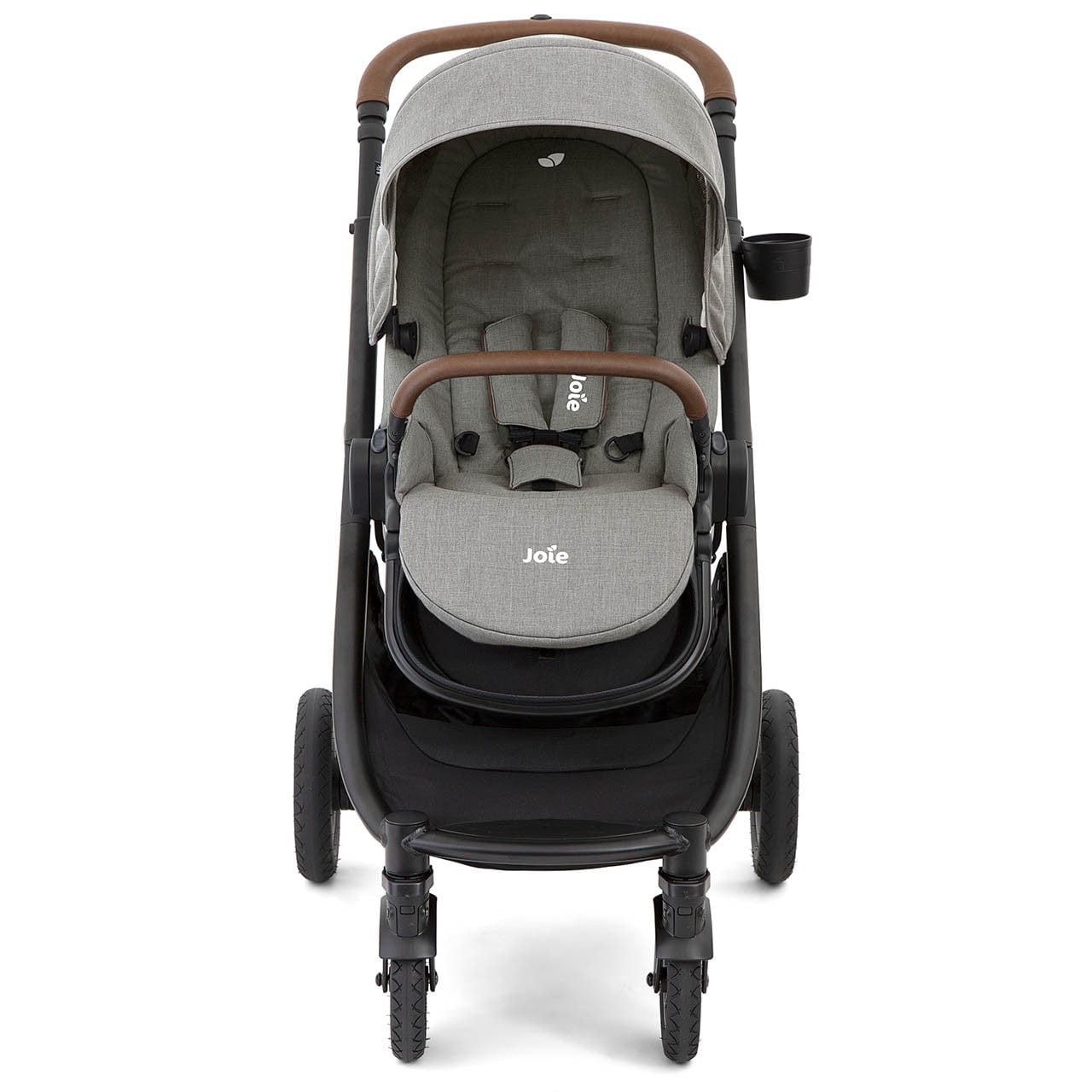 Joie Versatrax with Car Seat - Pebble
