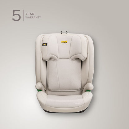 Jovikids Leon Highback Booster Seat - Milkstone