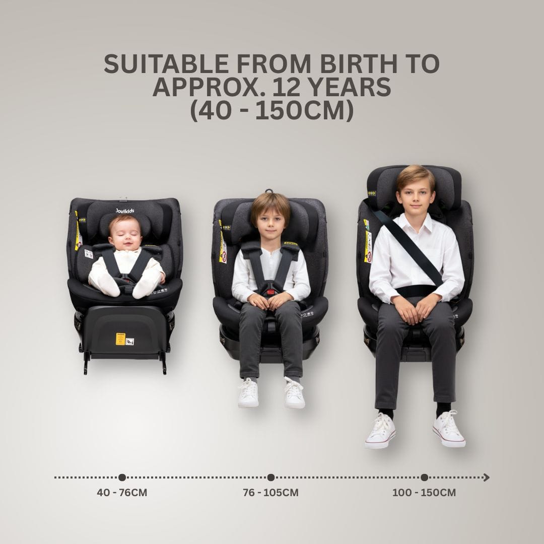 Jovikids Ranger TT i-Size 360 Rotating Car Seat - Twilight