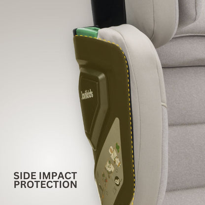 Jovikids Rober+ Folding Highback Booster Seat - Milkstone