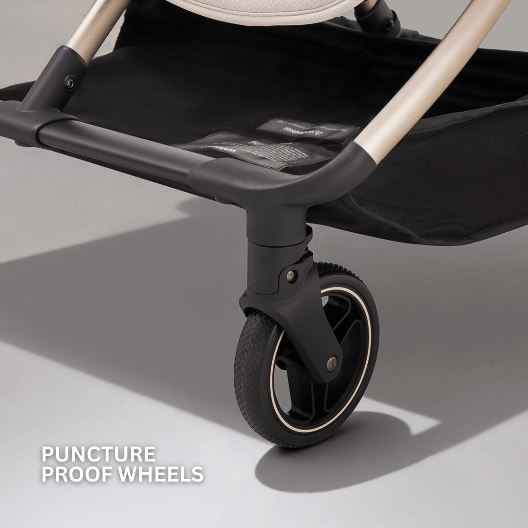 JoviKids Ayla Twin Stroller - Dawn Beige