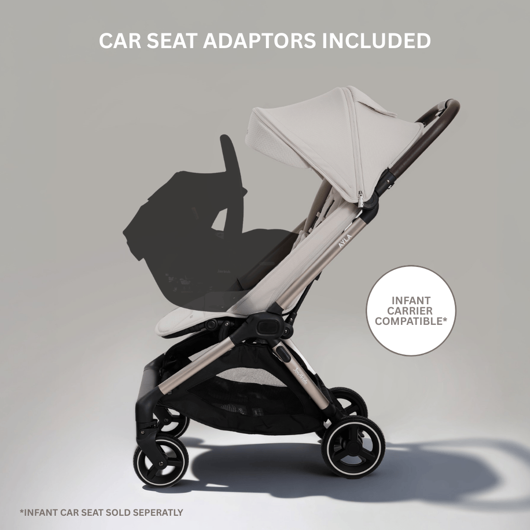 Jovikids Ayla Compact Stroller - Dawn Beige
